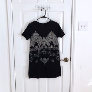  2 for $20 | Zara Black dress w/ beige detailing